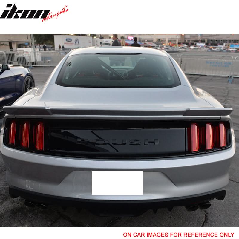 Fits 15-23 Ford Mustang Coupe Rear Spoiler Wing #YZ-Oxford White