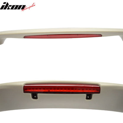 2013-2016 Honda Accord MD Style Unpainted Rear Spoiler Wing ABS