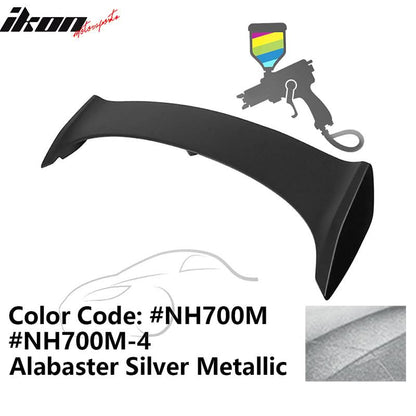 2006-2011 Honda Civic Painted Trunk Spoiler 3rd Brake LED Light ABS