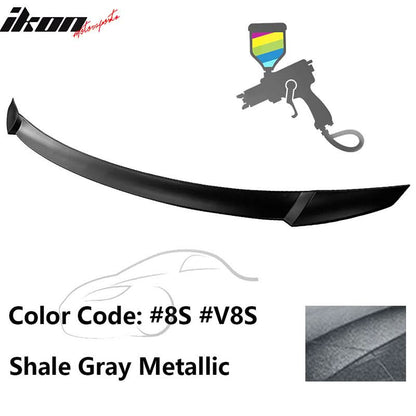2021-2025 Hyundai Elantra 4DR Sedan M4 Rear Trunk Spoiler Wing ABS