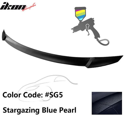 2021-2025 Hyundai Elantra 4DR Sedan M4 Rear Trunk Spoiler Wing ABS
