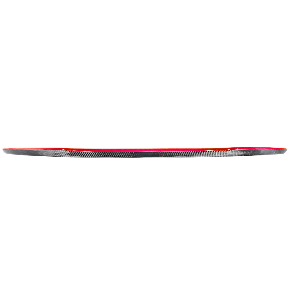 2013-2018 Benz CLA C117 FD Style Red Line Trunk Spoiler Carbon Fiber