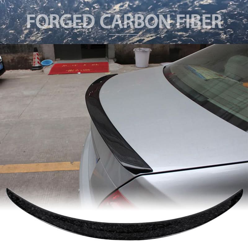 2008-2014 Benz C Class W204 AMG Forged Trunk Spoiler Wing Carbon Fiber