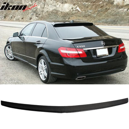 2010-2016 Mercedes-Benz W212 Sedan E-Class Trunk Spoiler Carbon Fiber