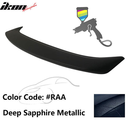 2013-2019 Nissan Sentra 4Dr Sedan Painted Trunk Spoiler ABS