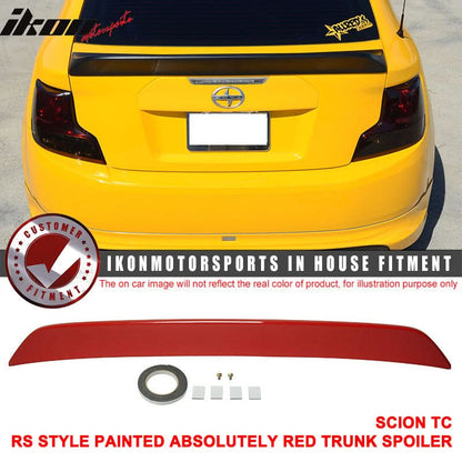 2011-2016 Scion TC RS Style Painted ABS Rear Trunk Spoiler Wing