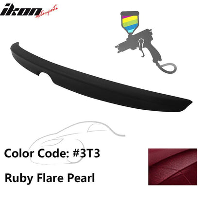 2015-2017 Toyota Camry Sedan Flush Mount Trunk Spoiler ABS
