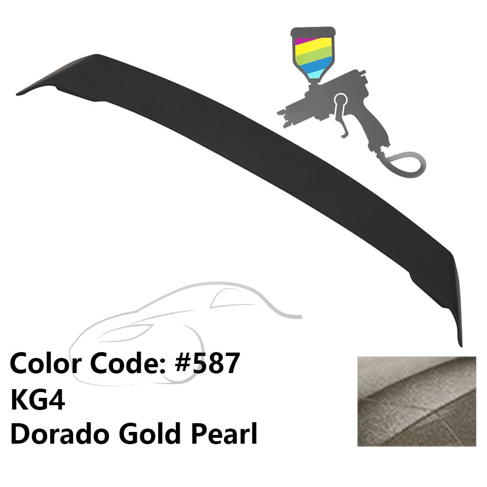 2009-2013 Toyota Corolla Trunk Spoiler W/LED Brake Light OE Style ABS