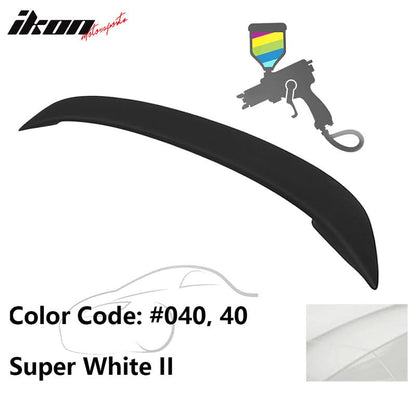 1998-2002 Toyota Corolla Rear Trunk Spoiler W/LED ABS