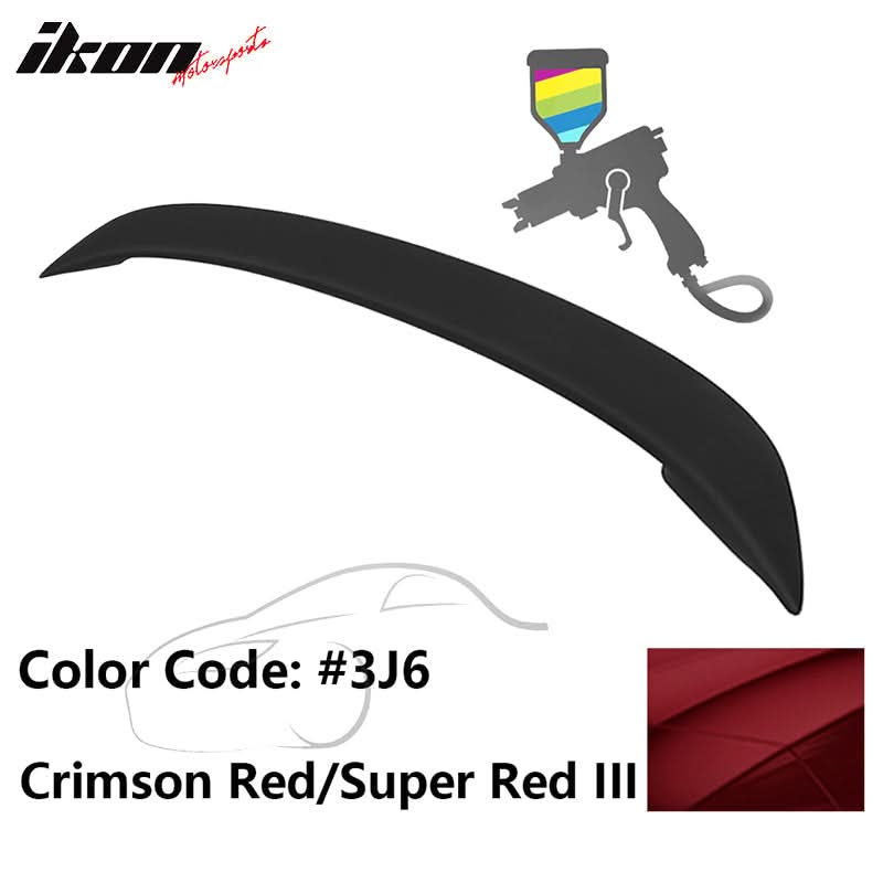 1998-2002 Toyota Corolla Rear Trunk Spoiler W/LED ABS