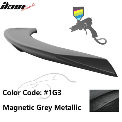 2011-2017 Toyota Sienna Painted Rear Trunk Spoiler Roof Wing ABS