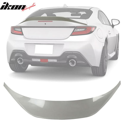 2022-2025 Subaru BRZ GR86 #K1X White V Roof + TRD Trunk Spoiler ABS