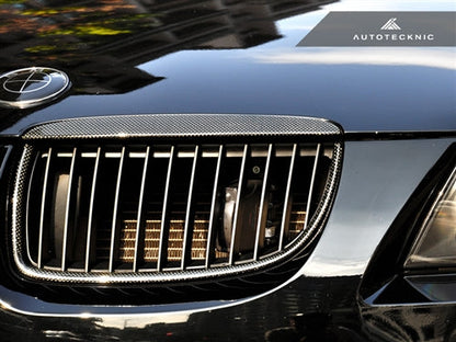 AutoTecknic Carbon Fiber Front Grille Set - E90 Sedan / E91 Wagon | 3 Series