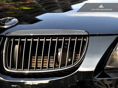 AutoTecknic Carbon Fiber Front Grille Set - E90 Sedan / E91 Wagon | 3 Series