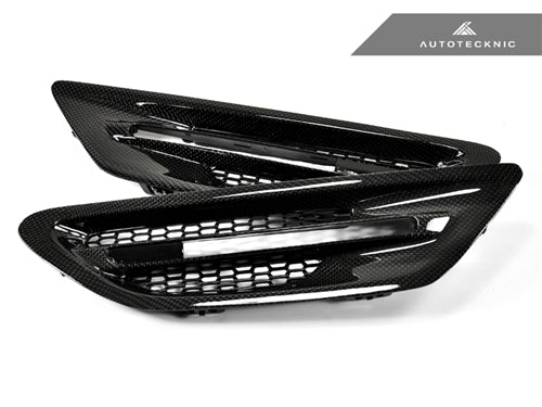 AutoTecknic Replacement Carbon Fiber Fender Vents - F10 M5