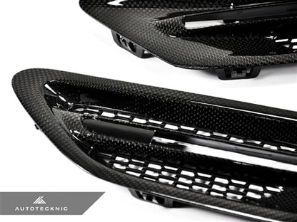 AutoTecknic Replacement Carbon Fiber Fender Vents - F10 M5