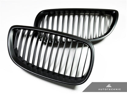 AutoTecknic Stealth Black Front Grille Set - E92/ E93 3-Series Pre-LCI (including E9X M3)
