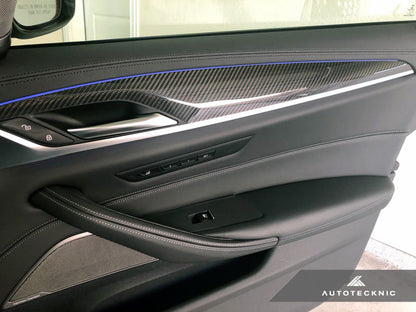 AutoTecknic Dry Carbon Fiber Interior Trim - BMW G30 5-Series | F90 M5