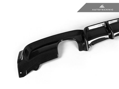 AutoTecknic Vacuumed Carbon Fiber Diffuser - F30 M-Sport
