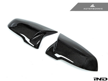 AutoTecknic M-Inspired Carbon Fiber Mirror Covers - BMW F10 5-Series 14-16