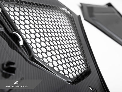 AutoTecknic Dry Carbon Engine Cowl Panel Trim Set - G42 M240I | G20 M340I