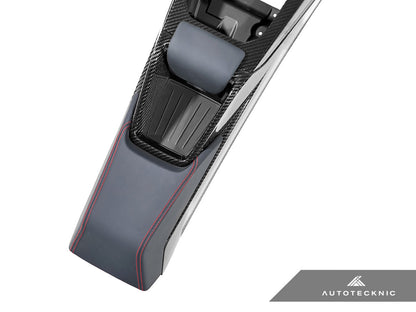AutoTecknic Pre-Preg Carbon CSL Center Console - BMW G8X M2 / M3 / M4 (Automatic)