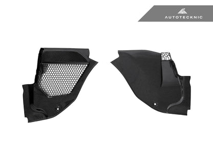 AutoTecknic Dry Carbon Engine Cowl Panel Trim Set - BMW F91/ F92/ F93 M8