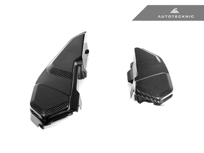 AutoTecknic Carbon Engine Cover Extension Set - F90 M5 | F91 F92 F93 M8