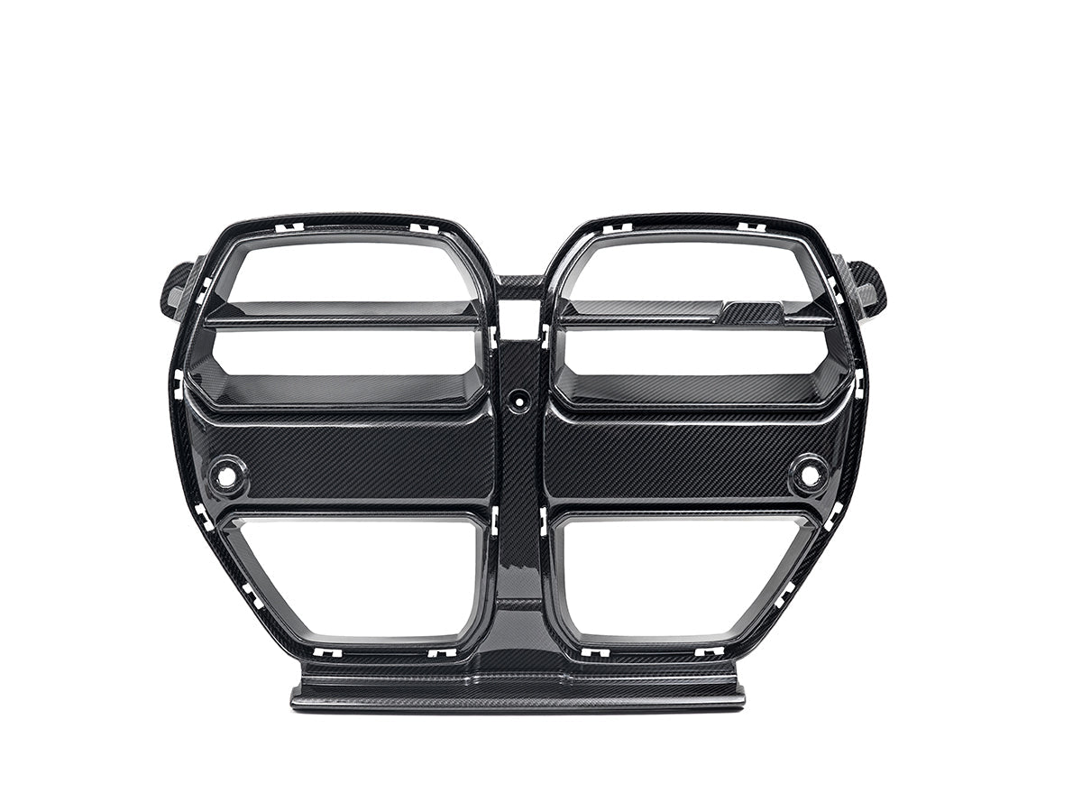 AutoTecknic Dry Carbon Avanzato Front Grille - BMW G80 M3 (2021-2026) / G82 M4 (2021-2026) / G83 M4 (2022-2026)