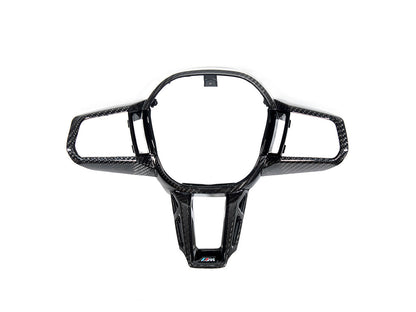 AutoTecknic Carbon Fiber Steering Wheel Trim - BMW G60/ G61 5-Series