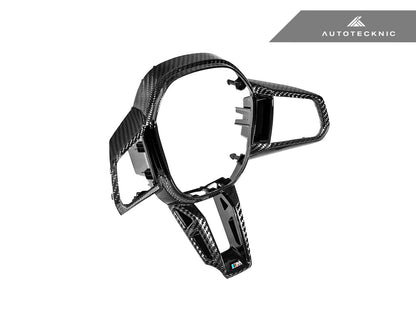 AutoTecknic Carbon Fiber Steering Wheel Trim - G90/ G99 M5