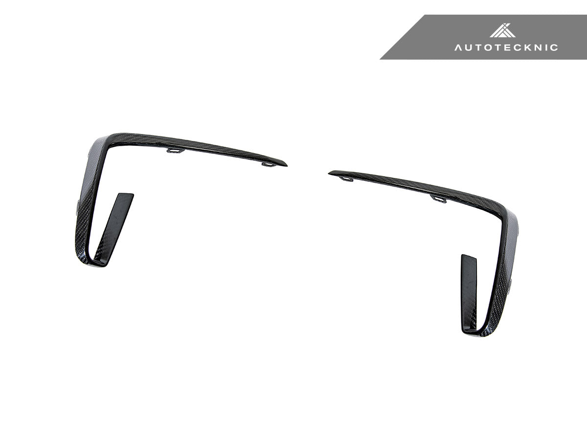 AutoTecknic Carbon Fiber Front Bumper Trim Set - G01 X3 | G02 X4 M40I Pre-LCI