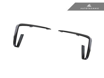 AutoTecknic Carbon Fiber Front Bumper Trim Set - G01 X3 | G02 X4 M40I Pre-LCI
