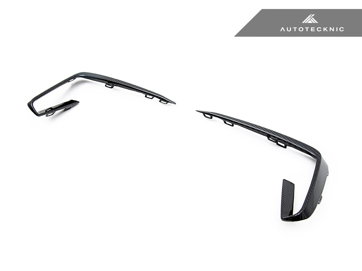 AutoTecknic Carbon Fiber Front Bumper Trim Set - G01 X3 | G02 X4 M40I Pre-LCI