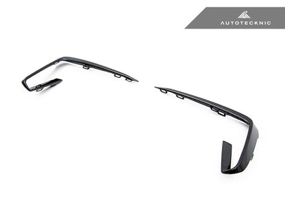 AutoTecknic Carbon Fiber Front Bumper Trim Set - G01 X3 | G02 X4 M40I Pre-LCI