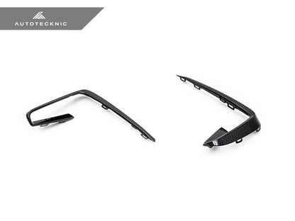 AutoTecknic Carbon Fiber Front Bumper Trim Set - G01 X3 | G02 X4 M40I Pre-LCI