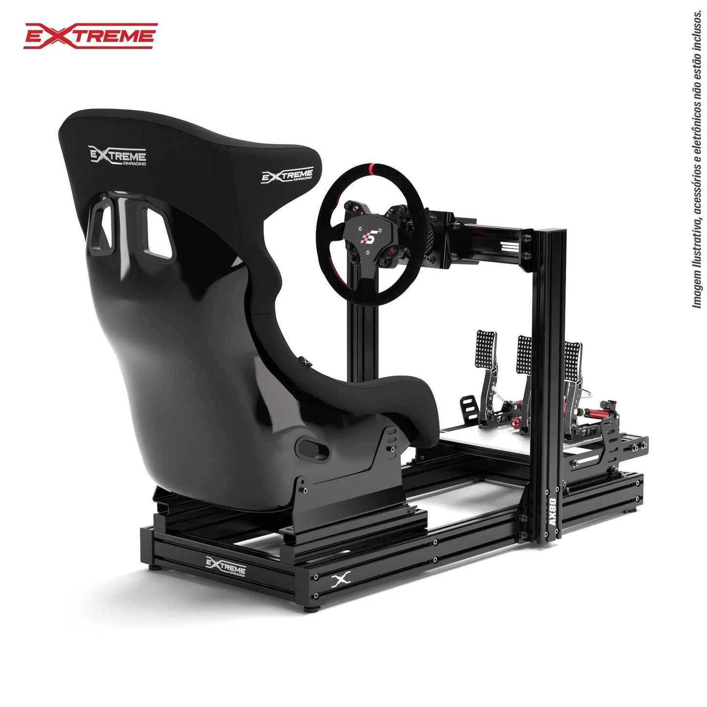 AX80 Aluminum Profile Sim Racing Cockpit