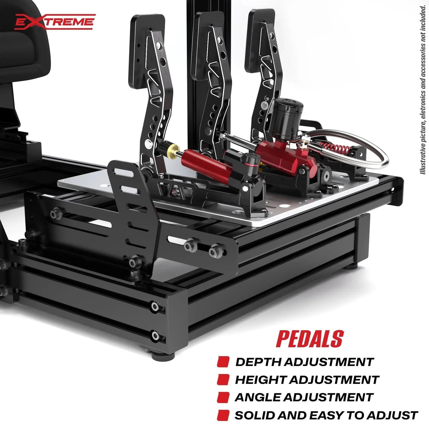 AX80 Aluminum Profile Sim Racing Cockpit