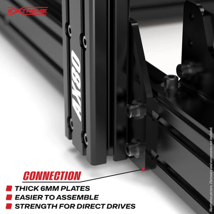 AX80 Aluminum Profile Sim Racing Cockpit