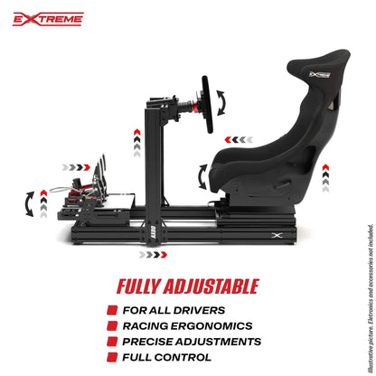 AX80 Aluminum Profile Sim Racing Cockpit