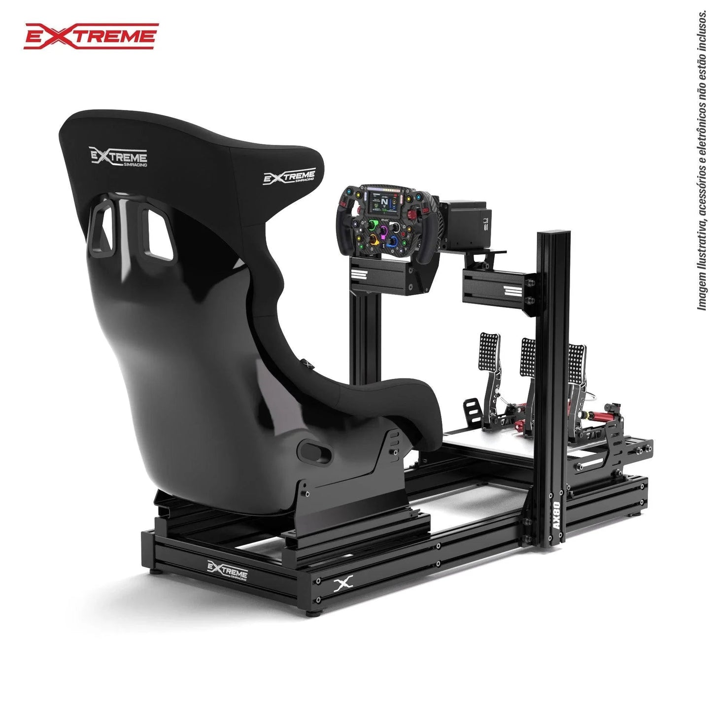 AX80 Aluminum Profile Sim Racing Cockpit