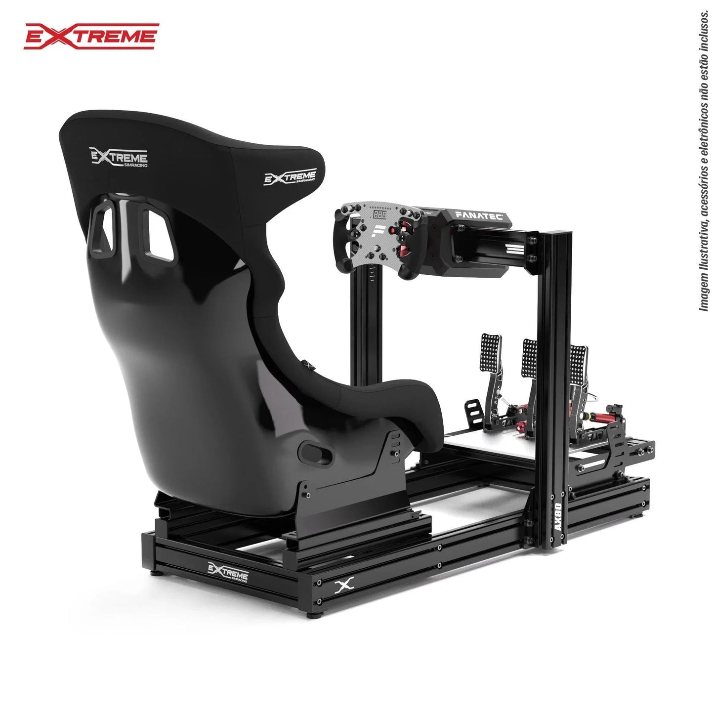 AX80 Aluminum Profile Sim Racing Cockpit