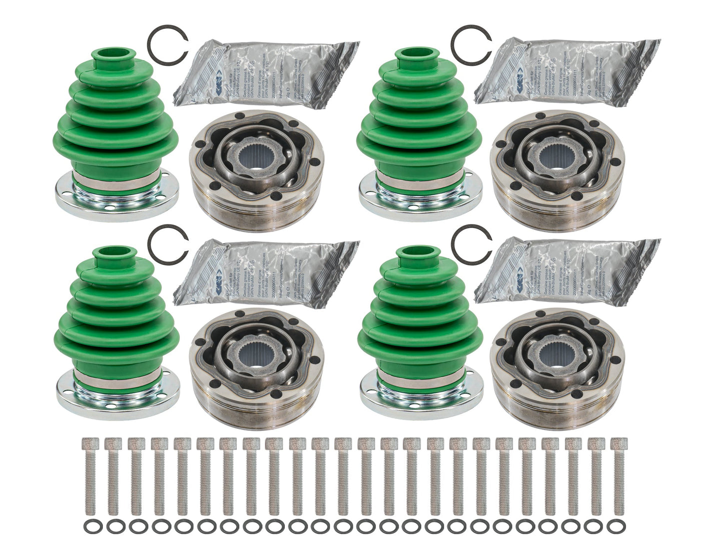 CV Axle Rebuild Bundle - 100mm (2WD) [Bus/Vanagon]