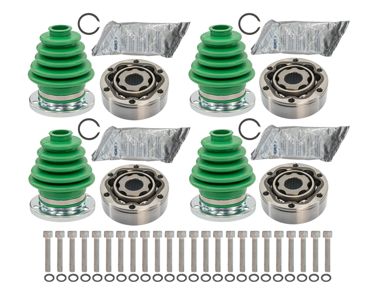CV Axle Rebuild Bundle - 100mm (2WD) [Bus/Vanagon]