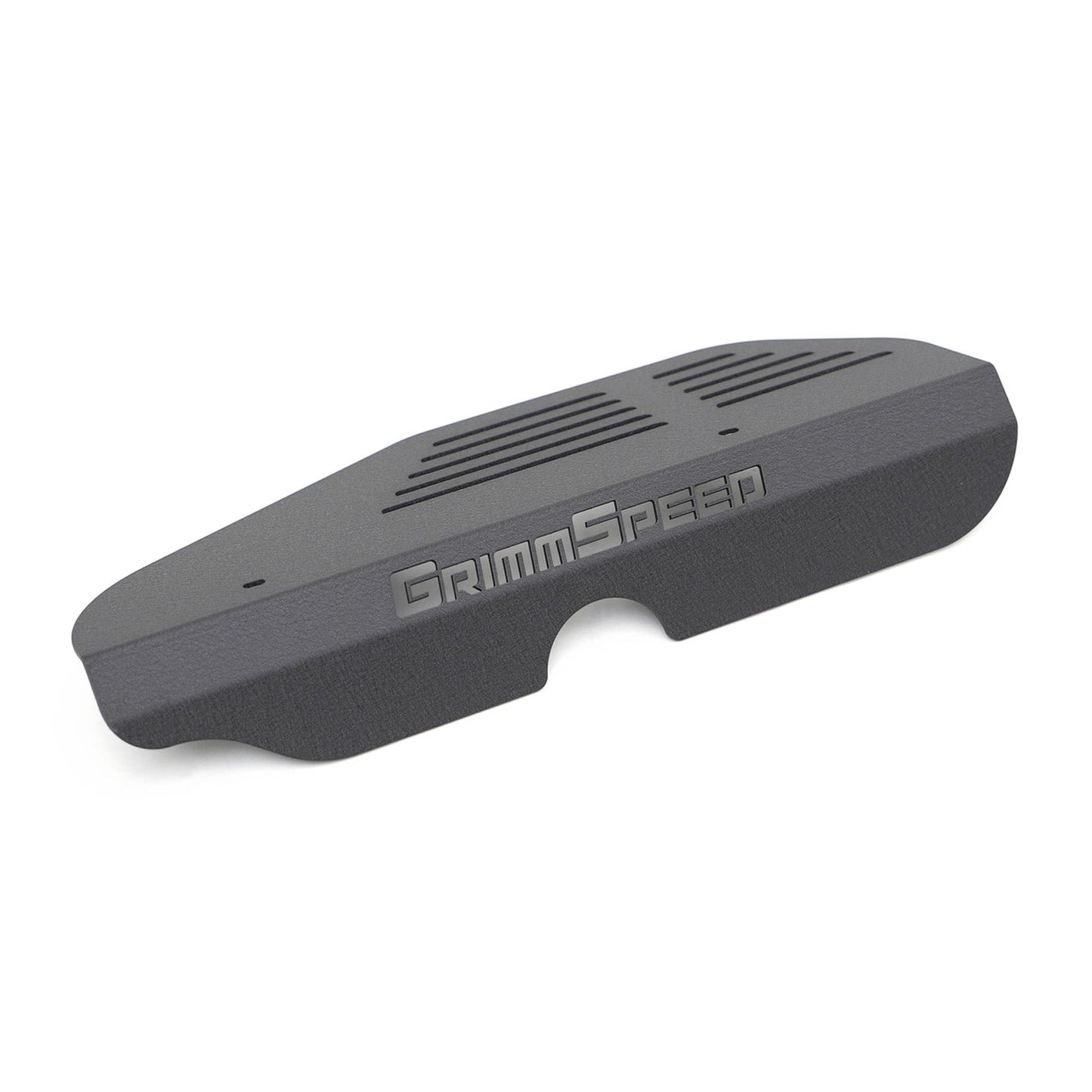 GrimmSpeed Alternator Cover - Black - 2002-14 Subaru WRX, 2004-21 Subaru STI GRM099012