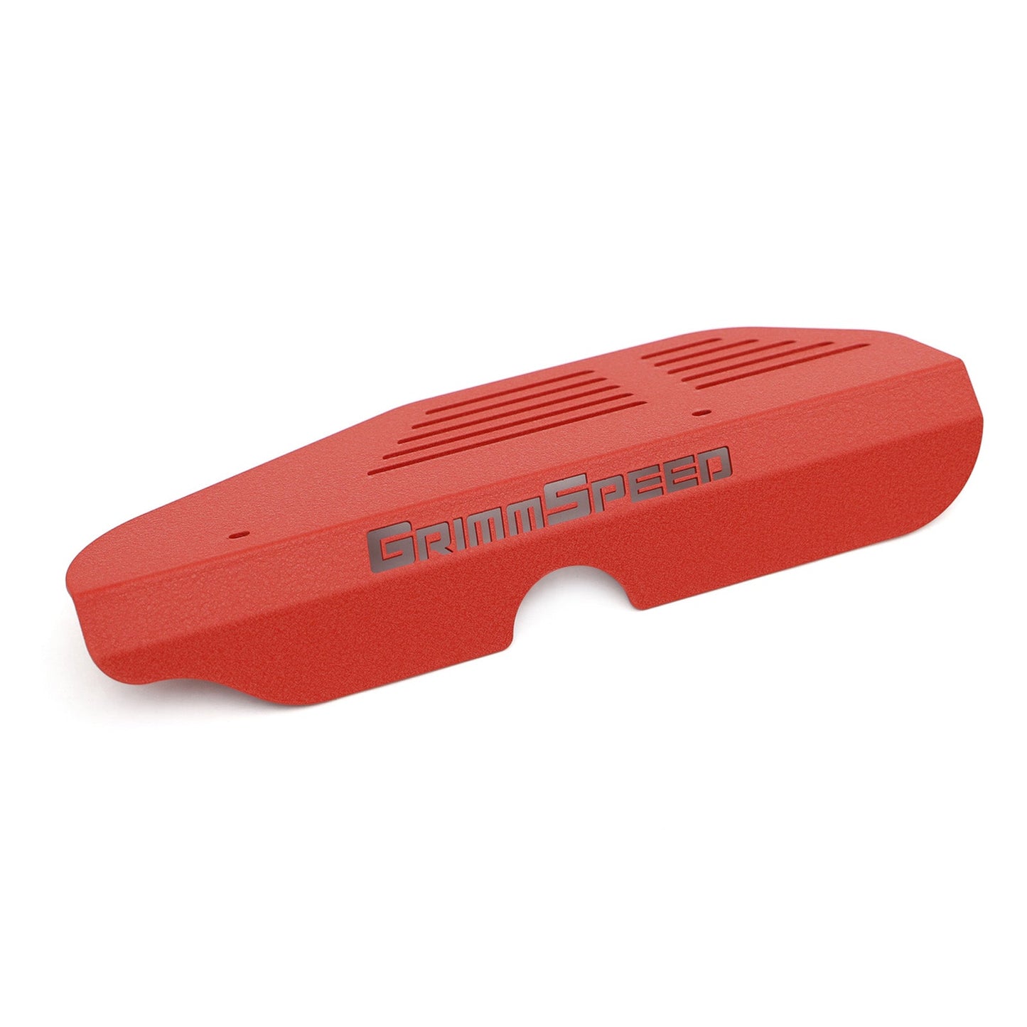 GrimmSpeed Alternator Cover - Red - 2002-14 Subaru WRX, 2004-21 Subaru STI GRM099017