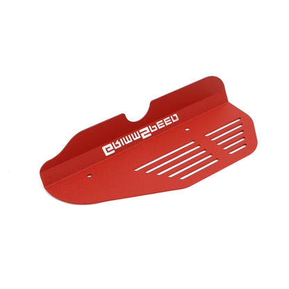 GrimmSpeed Alternator Cover - Red - 2002-14 Subaru WRX, 2004-21 Subaru STI GRM099017