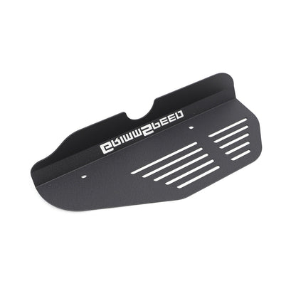 GrimmSpeed Alternator Cover - Black - 2002-14 Subaru WRX, 2004-21 Subaru STI GRM099012