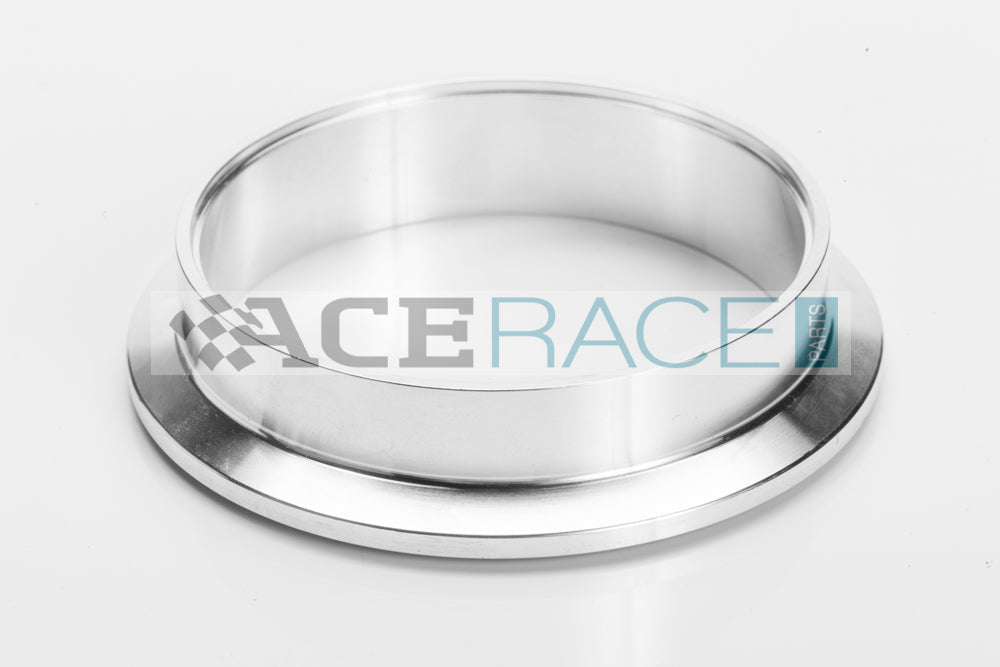 4.000" V-Band Assembly  - Aluminum "Male + O-Ring/Female" Flanges, 304 Stainless Clamp