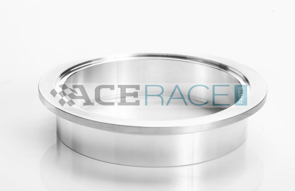 4.000" V-Band Assembly  - Aluminum "Male + O-Ring/Female" Flanges, 304 Stainless Clamp
